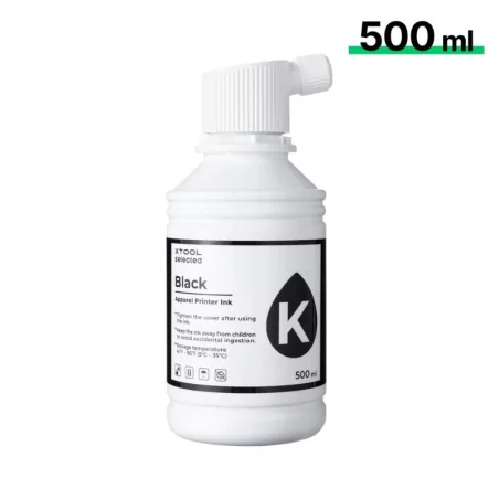 Encre xTool Selected Noire 500 ml Apparel Printer