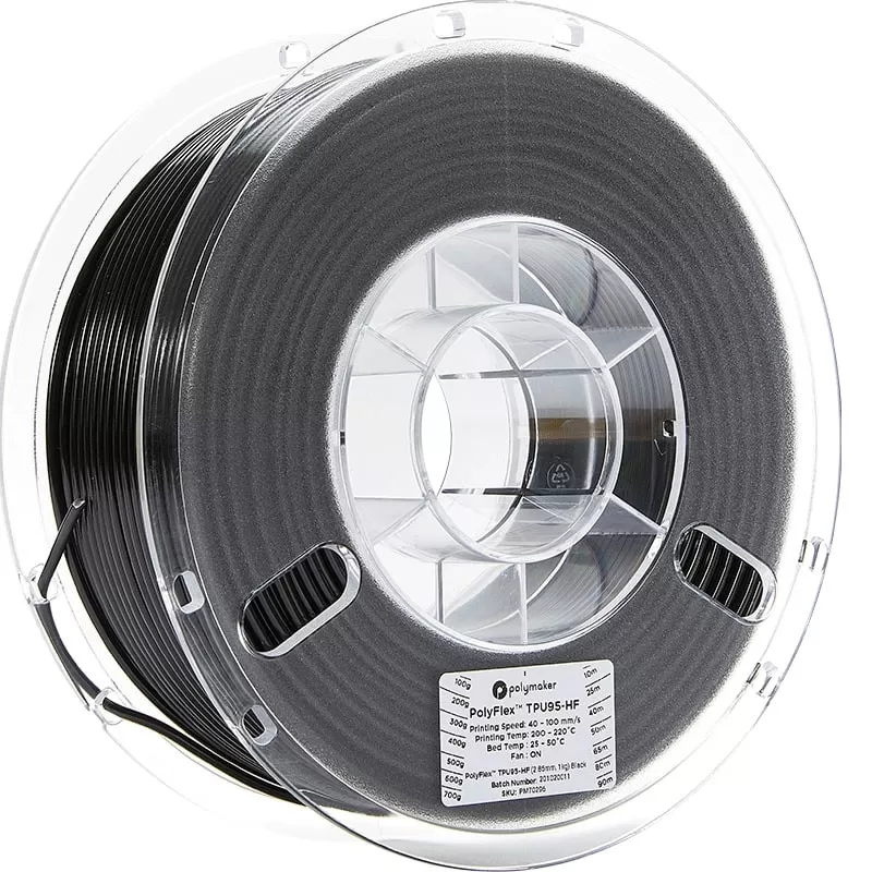 PolyFlex TPU95-HF Noir - 2.85mm - 750 g PolyFlex TPU95-HF Noir - 2.85mm - 750 g