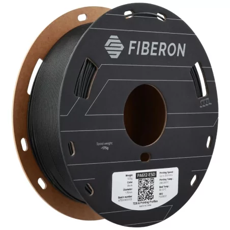 Polymaker Fiberon™ PA612-ESD Noir - 1.75mm - 500g