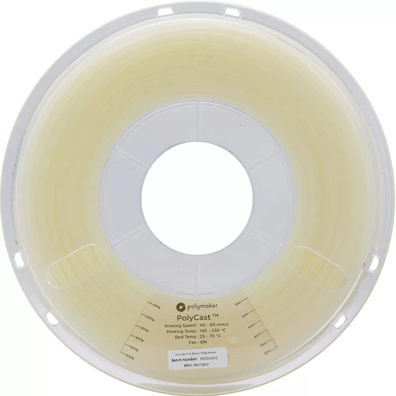 PolyCast Naturel - 2.85mm - 750 g (2) PolyCast Naturel - 2.85mm - 750 g (2)