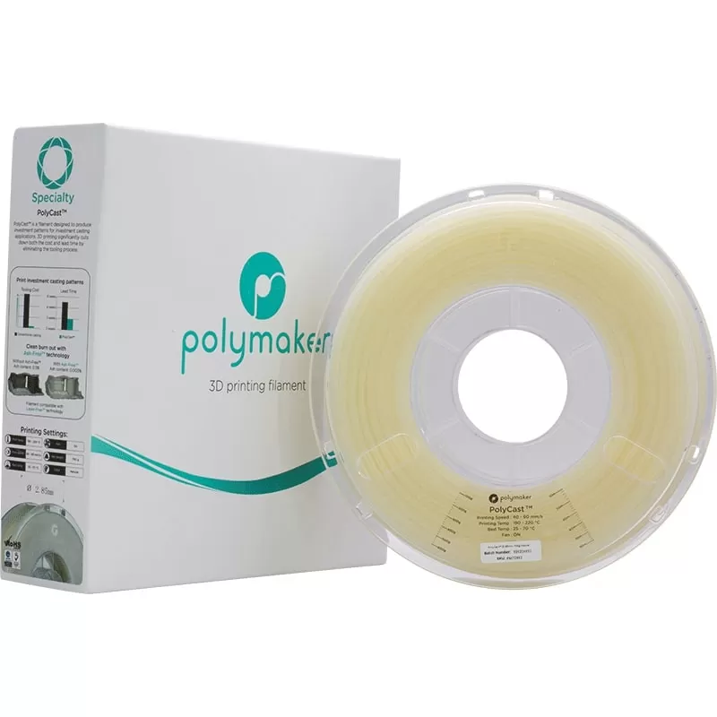 PolyCast Naturel - 2.85mm - 750 g (5) PolyCast Naturel - 2.85mm - 750 g (5)
