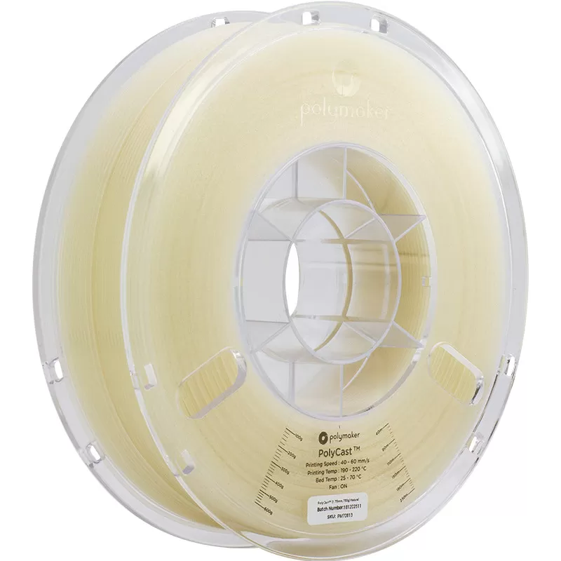 PolyCast Naturel - 1.75mm - 750 g PolyCast Naturel - 1.75mm - 750 g