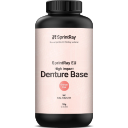 Resine SprintRay High Impact Denture Base - Shade Orange pink - 1kg