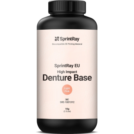 Resine SprintRay High Impact Denture Base - Shade light pink - 1kg