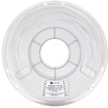 PolyMax PC-FR Blanc 1.75mm - 1 kg (2) PolyMax PC-FR Blanc 1.75mm - 1 kg (2)