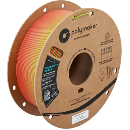 Polymaker HT-PLA Gradient Tropical - 1.75mm - 1Kg