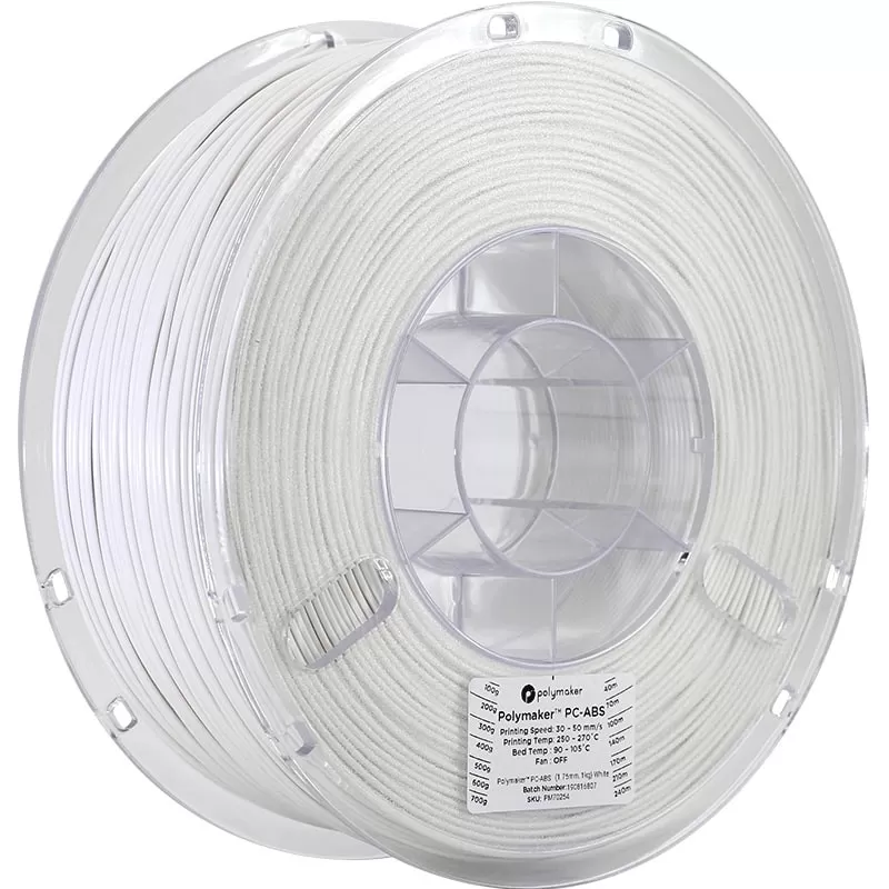 PC-ABS Blanc - 1.75mm - 1 kg PC-ABS Blanc - 1.75mm - 1 kg