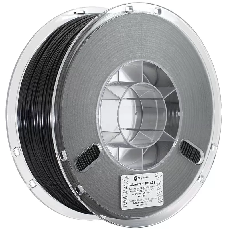 PC-ABS Noir - 1.75mm - 1 kg PC-ABS Noir - 1.75mm - 1 kg