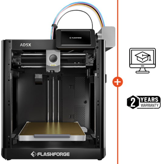 Test De La FlashForge AD5X, Une Imprimante Multi Couleurs à Vil Prix