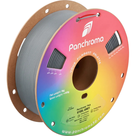 Panchroma™ PLA Gris Acier - 1.75mm - 1kg