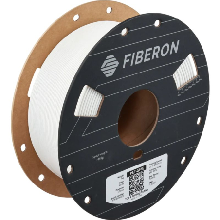 Polymaker Fiberon™ PET-GF15 Blanc - 1,75mm - 1kg
