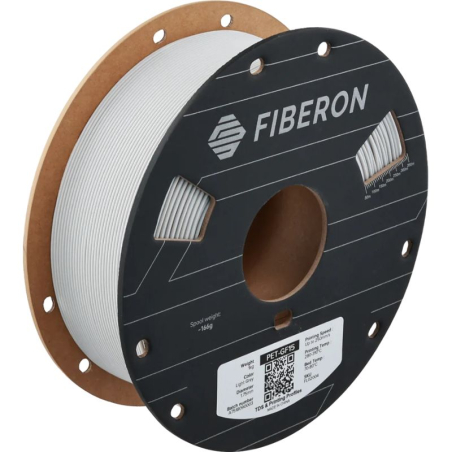 Polymaker Fiberon™ PET-GF15 Gris Clair - 1,75mm - 1kg