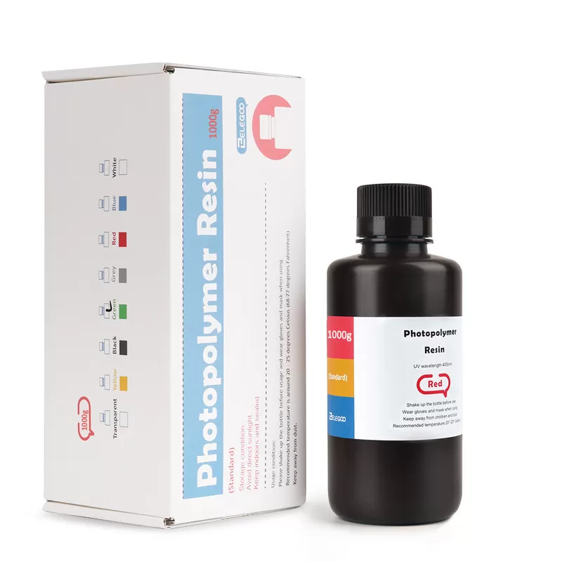 Résine ABS-like Rouge Elegoo - 1000 ml (6) Résine ABS-like Rouge Elegoo - 1000 ml (6)