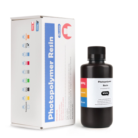 Résine ABS-like Blanche Elegoo - 1000 ml (4) Résine ABS-like Blanche Elegoo - 1000 ml (4)