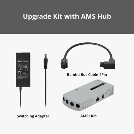 Upgrade kit AMS 2 Pro avec hub, Séries X1, P1