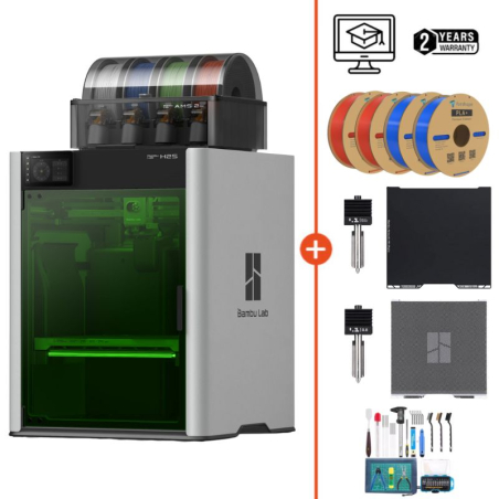 Pack Advanced Bambu Lab H2S Laser Full Combo 10W