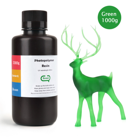 Résine ABS-like Verte Elegoo - 1000 ml