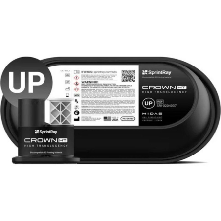 Capsules (x3) Crown HT Unpigmented, SprintRay Midas