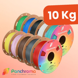 Pack x10 Panchroma™ PLA Matte - 1.75mm - 10kg