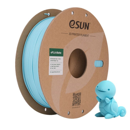 eSun PLA Matte Bleu Clair - 1.75mm - 1Kg