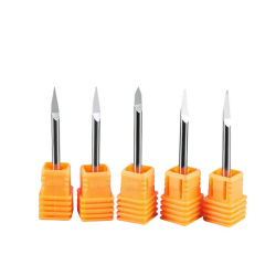 Mèche à graver à une seule cannelure 60°*0.1mm, Makera Carvera