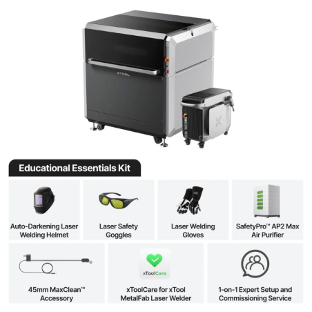 xTool MetalFab 1200W Educational Essentials Kit