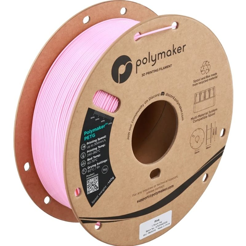 Polymaker PETG Rose - 1,75mm - 1kg