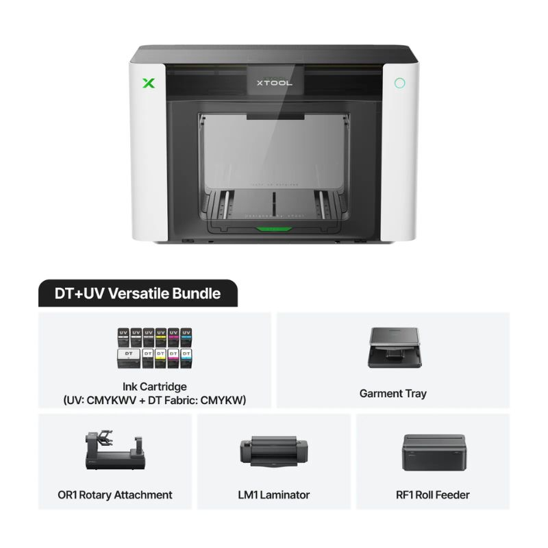 xTool O1 Omni Printer UV&DT Versatile Bundle