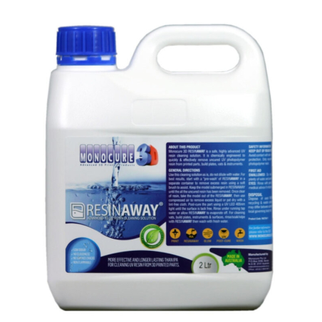 Monocure3D - Nettoyant résine ResinAway - 2 L Monocure3D - Nettoyant résine ResinAway - 2 L