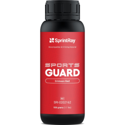 Résine SprintRay SportsGuard  - Crimson Red - 500g