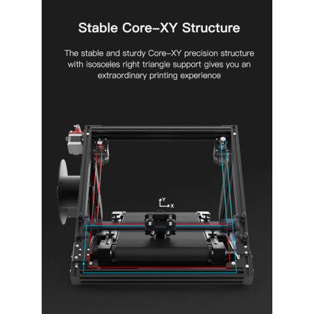 Creality CR-30 PrintMill axes renforcés Creality CR-30 PrintMill axes renforcés