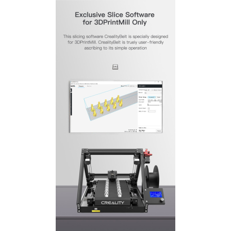 Creality CR-30 PrintMill Cura Creality CR-30 PrintMill Cura