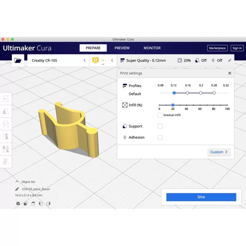 Cura - Logiciel en téléchargement gratuit Cura - Logiciel en téléchargement gratuit