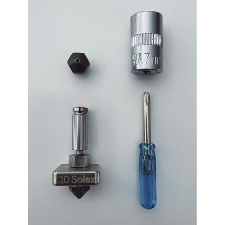 3DSolex Timeslicer Hotend Standard for Raise3D E2 (0.40-0.80) 3DSolex Timeslicer Hotend Standard for Raise3D E2 (0.40-0.80)