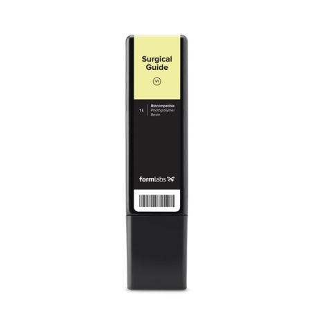 Résine Formlabs Surgical Guide V1 1L Résine Formlabs Surgical Guide V1 1L