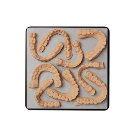 Plateau modèles dentaires Formlabs plat au dessus Plateau modèles dentaires Formlabs plat au dessus