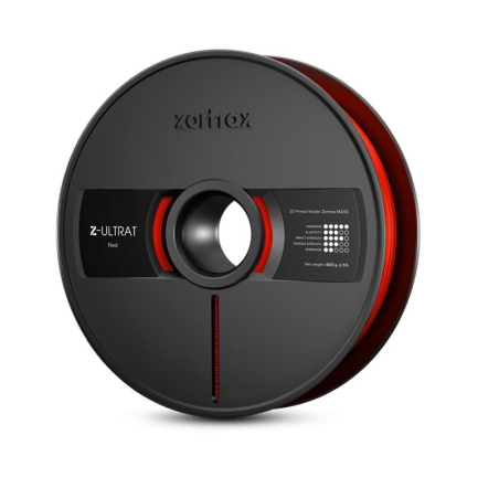 Zortrax Z-Ultrat Rouge - 1.75mm - 800g Zortrax Z-Ultrat Rouge - 1.75mm - 800g