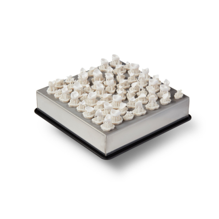 Plateau couronnes unitaires Formlabs à plat Plateau couronnes unitaires Formlabs à plat