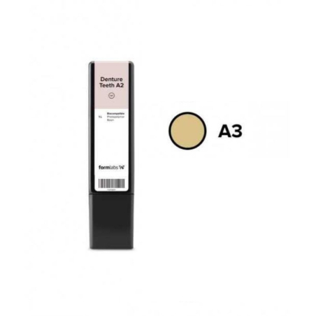 Résine Formlabs Denture Teeth A3.5 1L Résine Formlabs Denture Teeth A3.5 1L