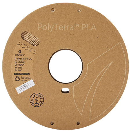 PolyTerra PLA Cacahuète (Peanut) - 1.75mm - 1 kg PolyTerra PLA Cacahuète (Peanut) - 1.75mm - 1 kg