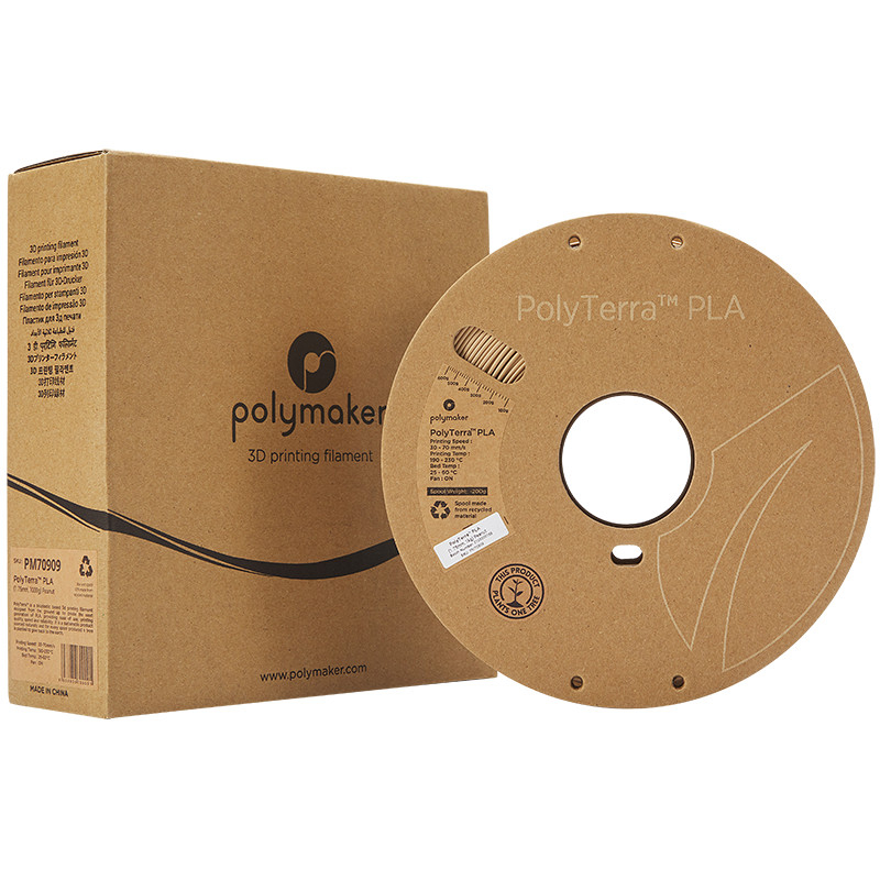 PolyTerra PLA Cacahuète (Peanut) - 1.75mm - 1 kg
