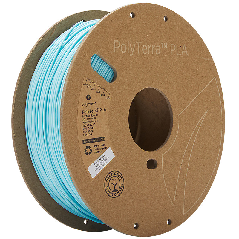 PolyTerra PLA Glace (Ice) - 1.75mm - 1 kg