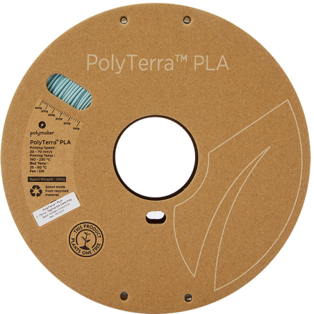 PolyTerra PLA Gris Ardoise Marbré (Marble Slate Grey) - 1.75mm - 1 kg