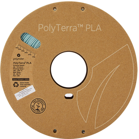 PolyTerra PLA Gris Ardoise Marbré (Marble Slate Grey) - 1.75mm - 1 kg PolyTerra PLA Gris Ardoise Marbré (Marble Slate Grey) - 1.75mm - 1 kg