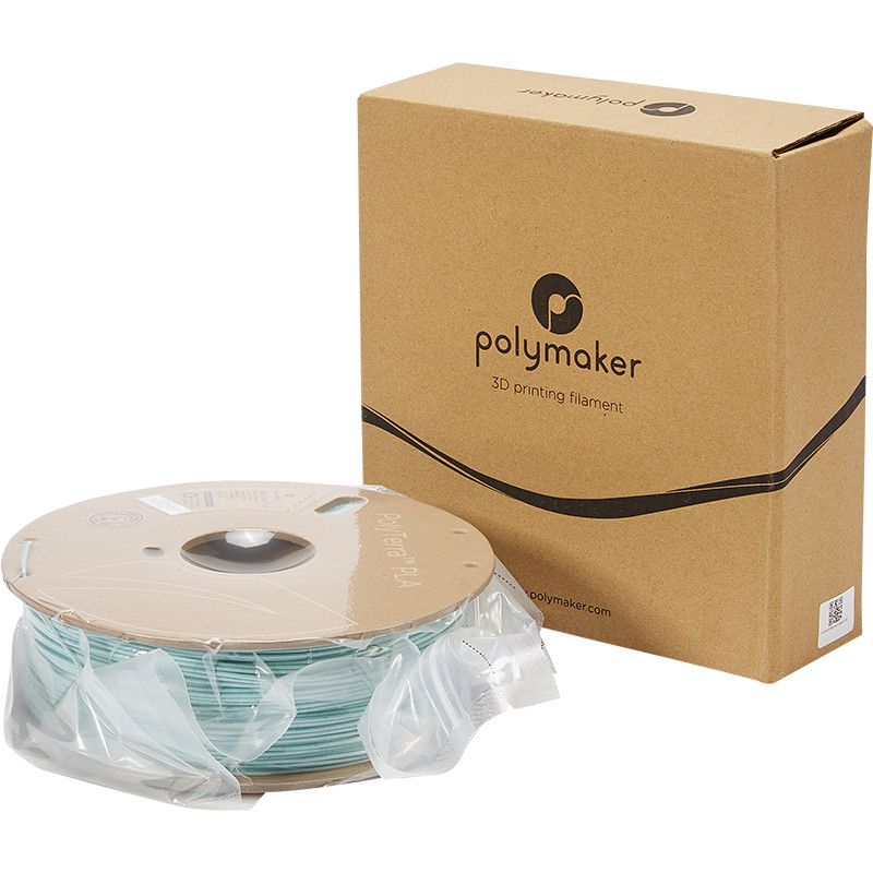 Polymaker Filament PLA marbre mat de 1,75 mm, filament PLA gris