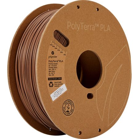 PolyTerra PLA Marron Armée (Army Brown) - 1.75mm - 1 kg