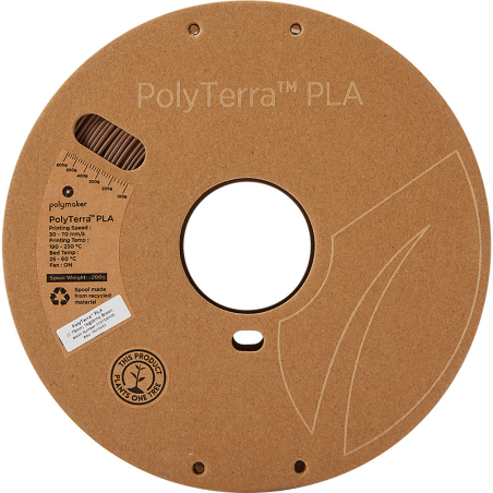 PolyTerra PLA Marron Armée (Army Brown) - 1.75mm - 1 kg PolyTerra PLA Marron Armée (Army Brown) - 1.75mm - 1 kg