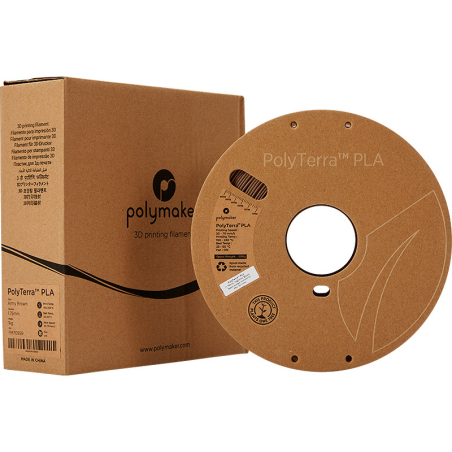 PolyTerra PLA Marron Armée (Army Brown) - 1.75mm - 1 kg PolyTerra PLA Marron Armée (Army Brown) - 1.75mm - 1 kg