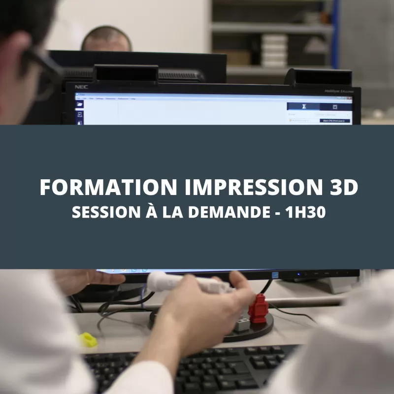 Formation impression 3D en ligne - 1h30 Formation impression 3D en ligne - 1h30