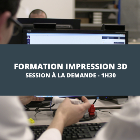 Formation impression 3D en ligne - 1h30